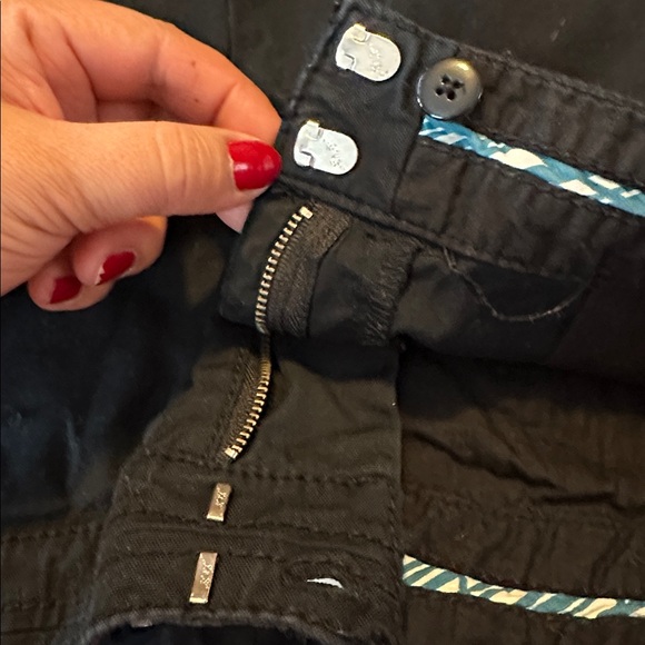 Old Navy Stretch Women’s Black Shorts Size 10 - Picture 5 of 13